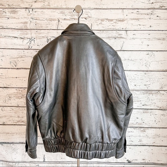 NWOT Crew Outfitters black crew bomber jacket - Picture 2 of 14